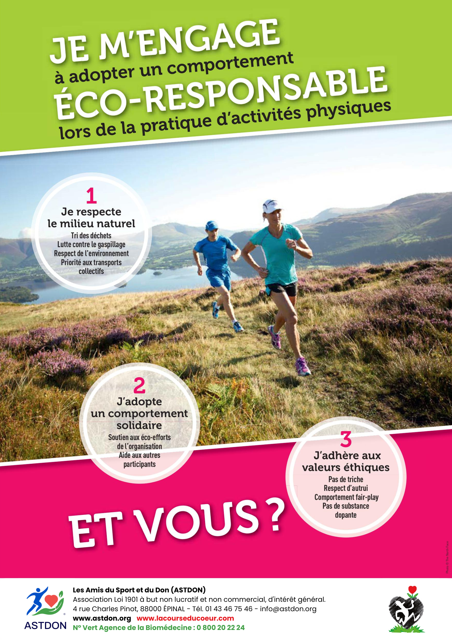 Je m'engage éco-responsable