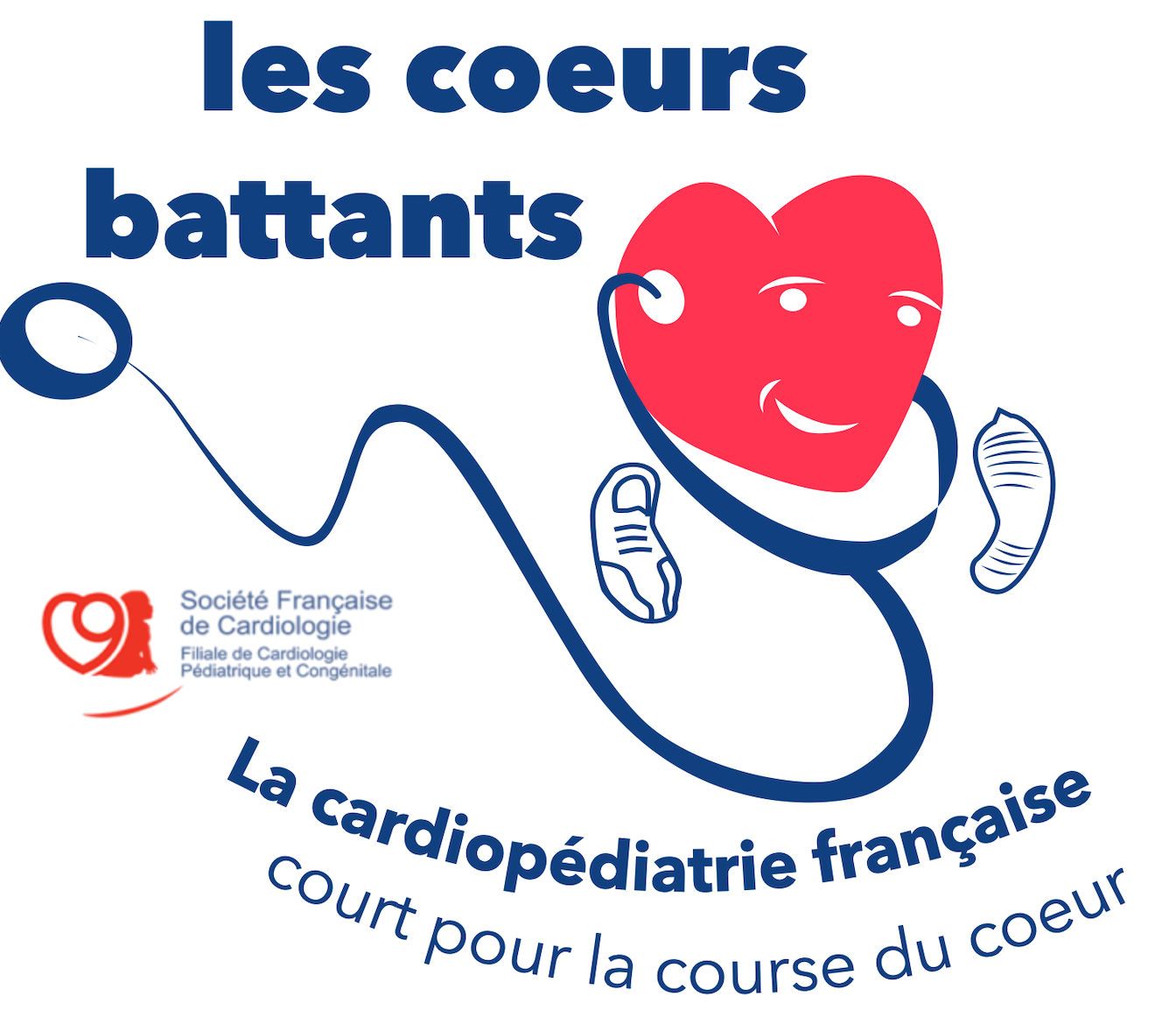 logo les coeurs battants