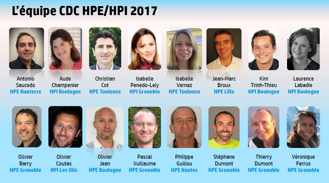 Equipe HPE HPI 2017