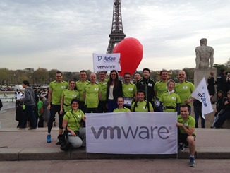équipe VMWare 2014 au départ petit