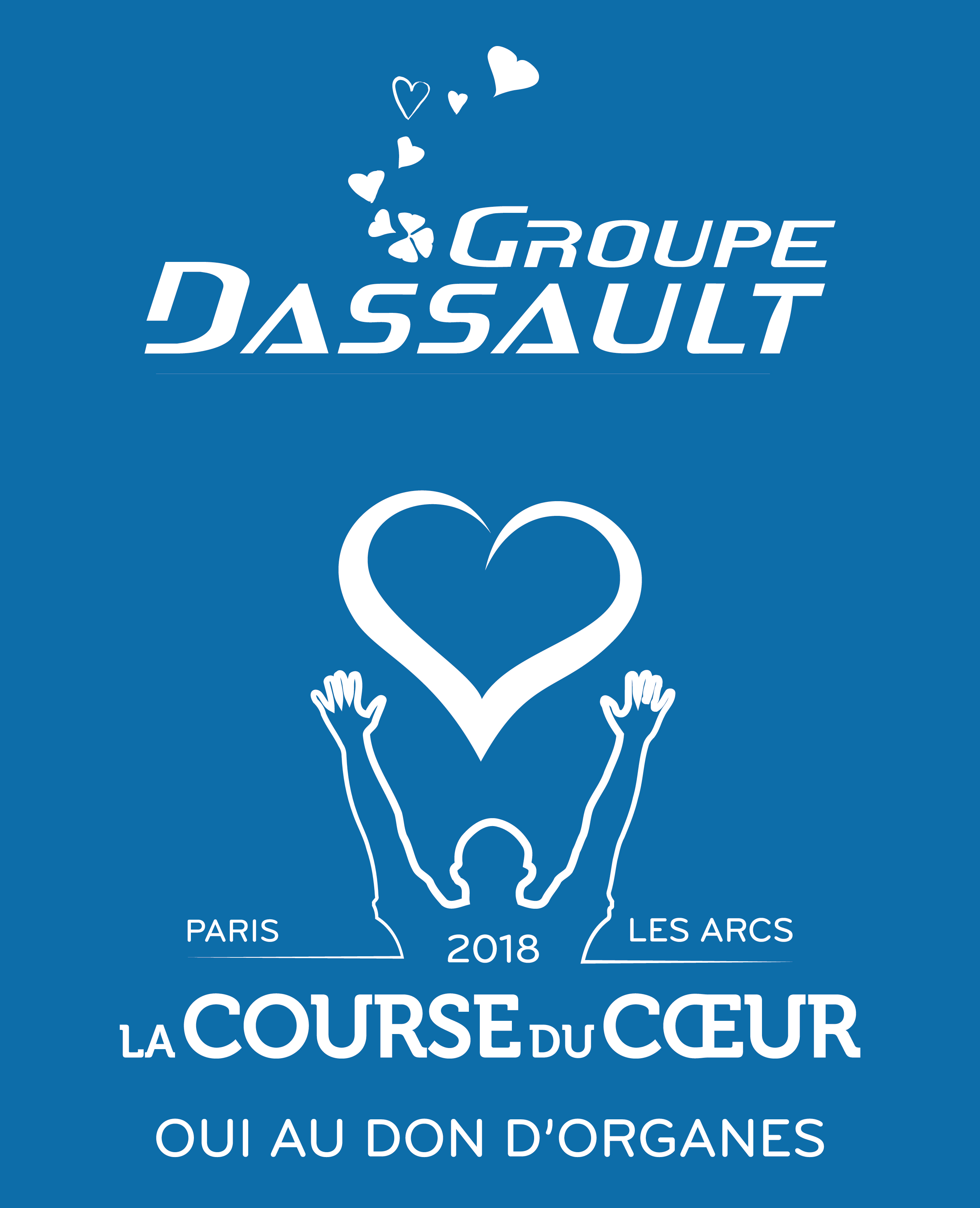 Logo Groupe Dassault Course du Coeur 2018